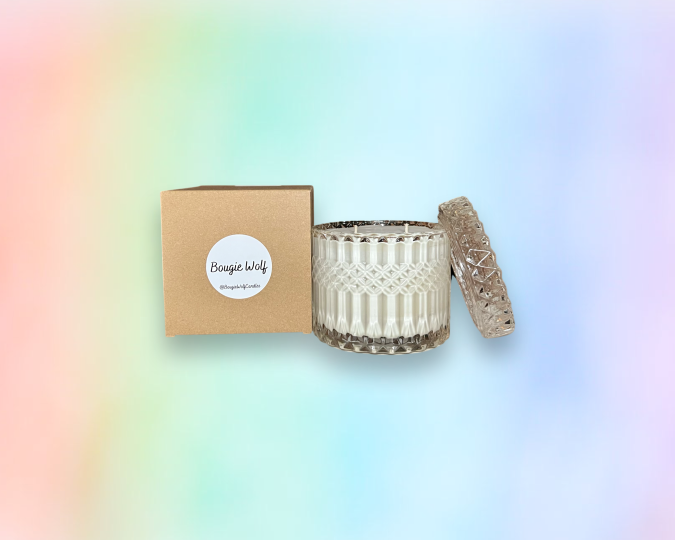 Persian Lime; Lemongrass; Lime Zest; Lemon Peel; Jasmine; Vanilla Bean; Rosewood. Premium Australian brand melbourne, deluxe soy candle Bougie Wolf Candles, light throw, cotton, crystal cut, long lasting, best scent throw, mandala, better than glasshouse because they have a better scent throw. handmade luxury soy wax cotton wick crystal cut glassware